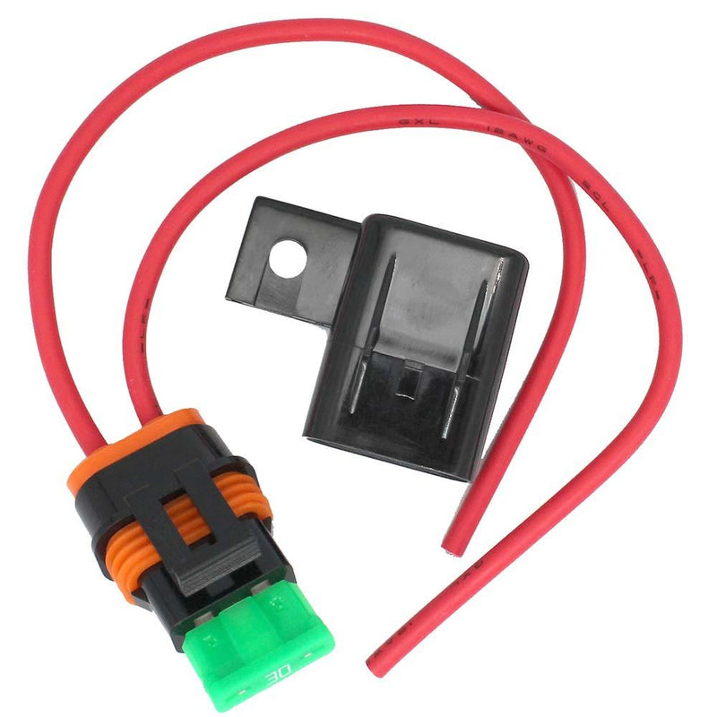 Cole Hersee Sealed Heavy-Duty ATO Fuse Holder - 30A - 12AWG [FHAS100-BP] - Wholesaler Elite LLC