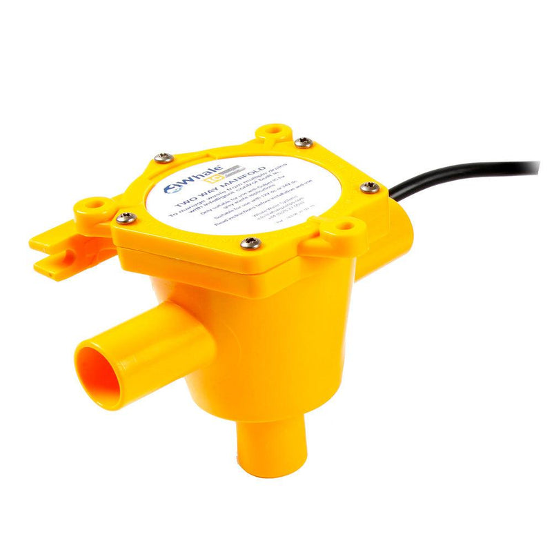 Whale 2-Way Waste Manifold 6 Cable 3/4" Ports [WM1982B] - Wholesaler Elite LLC