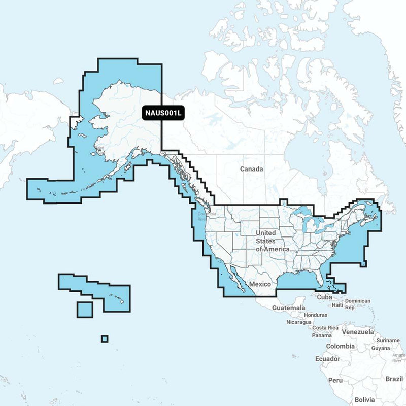 Navionics+ NAUS001L - U.S. Coastal Canada [010-C1366-30] - Wholesaler Elite LLC