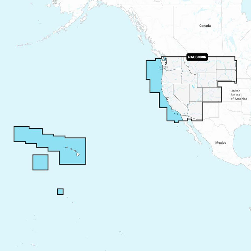 Navionics+ NAUS008R - U.S. West [010-C1371-30] - Wholesaler Elite LLC