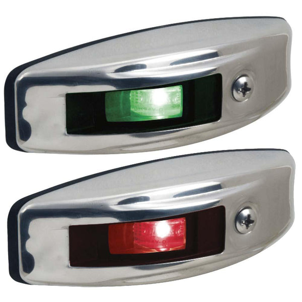 Perko 12V LED Side Light - Stainless Steel [0618000STS] - Wholesaler Elite LLC