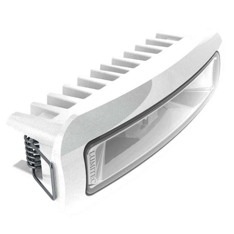 Lumitec Capri3 Spreader Light - White/Blue Dimming - White Housing [101721] - Wholesaler Elite LLC
