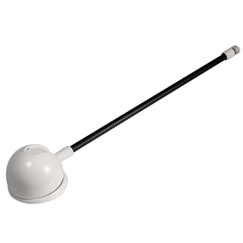 Lumitec Contour Anchor Light - 20" - Black Shaft/White Base [101645] - Wholesaler Elite LLC