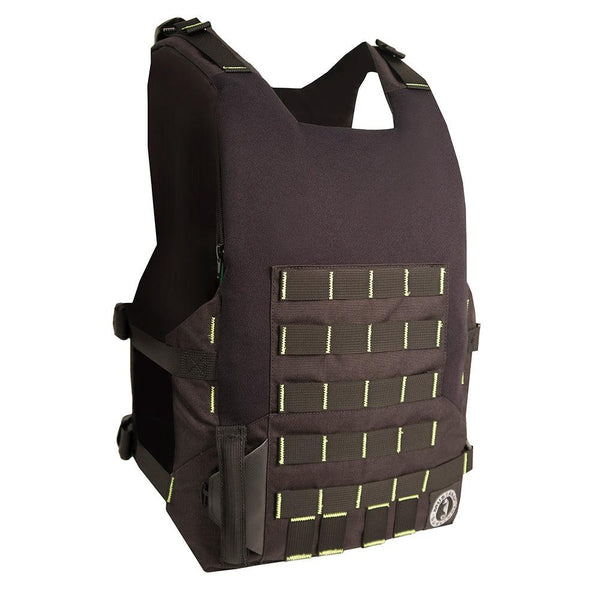 Mustang Rescue Swimmer Vest - Fluorescent Yellow/Green/Black - Manual [MRV170-251-0-206] - Wholesaler Elite LLC