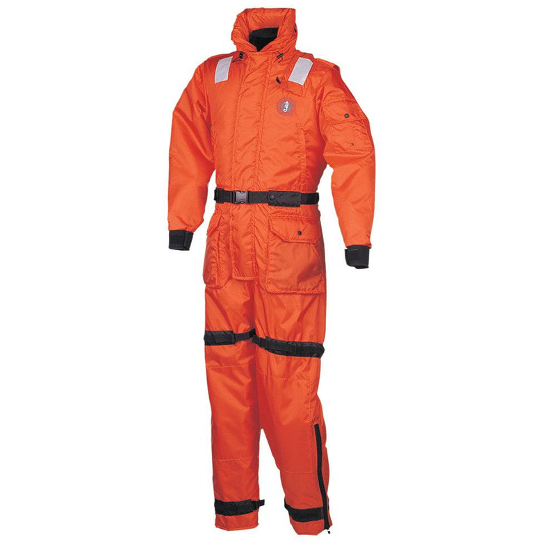Mustang Deluxe Anti-Exposure Coverall Work Suit - Orange - XXXL [MS2175-2-XXXL-206] - Wholesaler Elite LLC