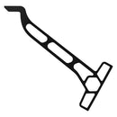 Minn Kota Raptor Jack Plate Adapter Bracket - 8" S86 Black [1810384] - Wholesaler Elite LLC