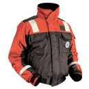 Mustang Classic Flotation Bomber Jacket w/Reflective Tape - Orange/Black - XXL [MJ6214T1-33-XXL-206] - Wholesaler Elite LLC
