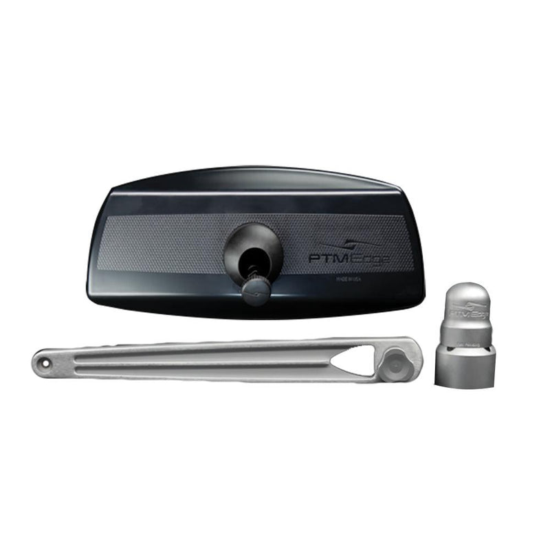 PTM Edge UCX-17 PRO Pontoon Mirror/Bracket Kit - Silver [P13157-170TEBCL] - Wholesaler Elite LLC