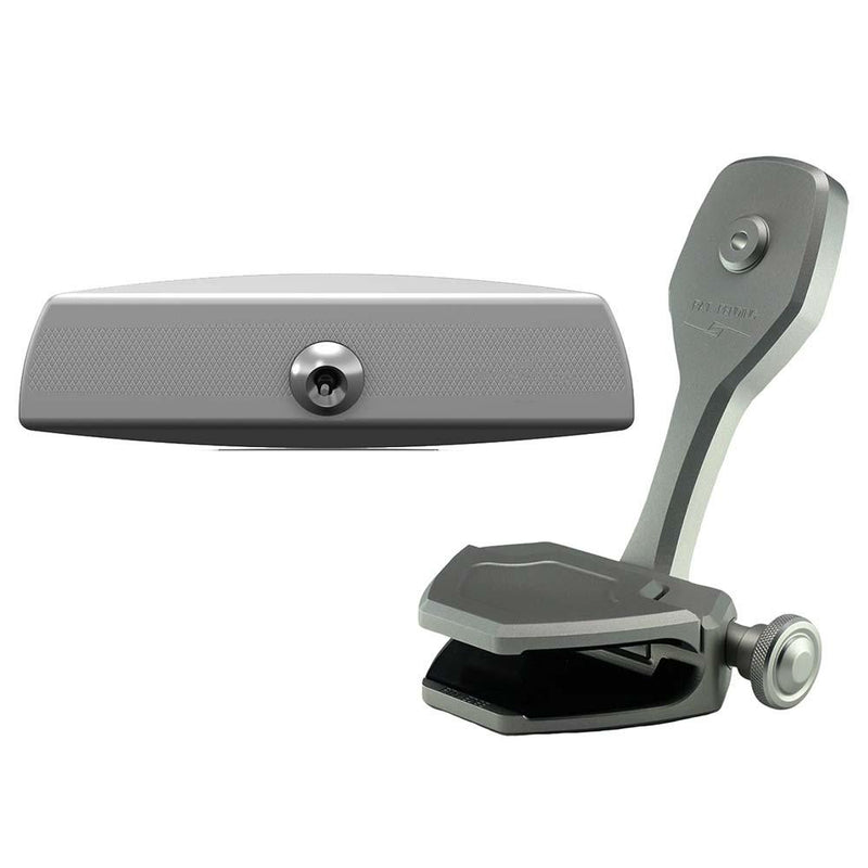PTM Edge Mirror/Bracket Kit w/VR-140 Elite Mirror ZXR-300 (Titanium Grey) [P12848-1300TEBGR] - Wholesaler Elite LLC