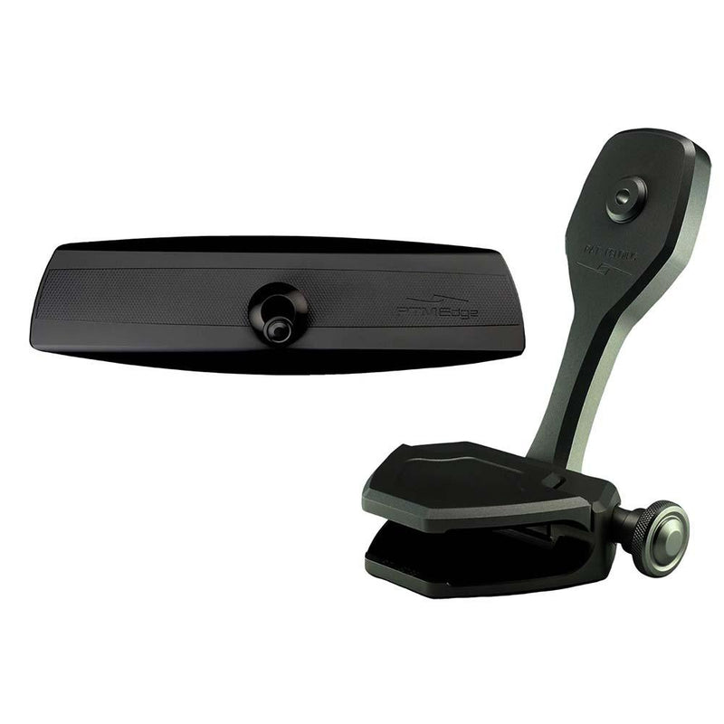 PTM Edge Mirror/Bracket Kit w/VR-140 Elite Mirror ZXR-300 (Black) [P12848-1300TEBBK] - Wholesaler Elite LLC