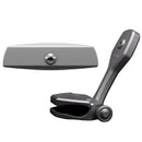 PTM Edge Mirror/Bracket Kit w/VR-140 Elite Mirror ZXR-320 (Titanium Grey) [P12848-1320TEBGR] - Wholesaler Elite LLC