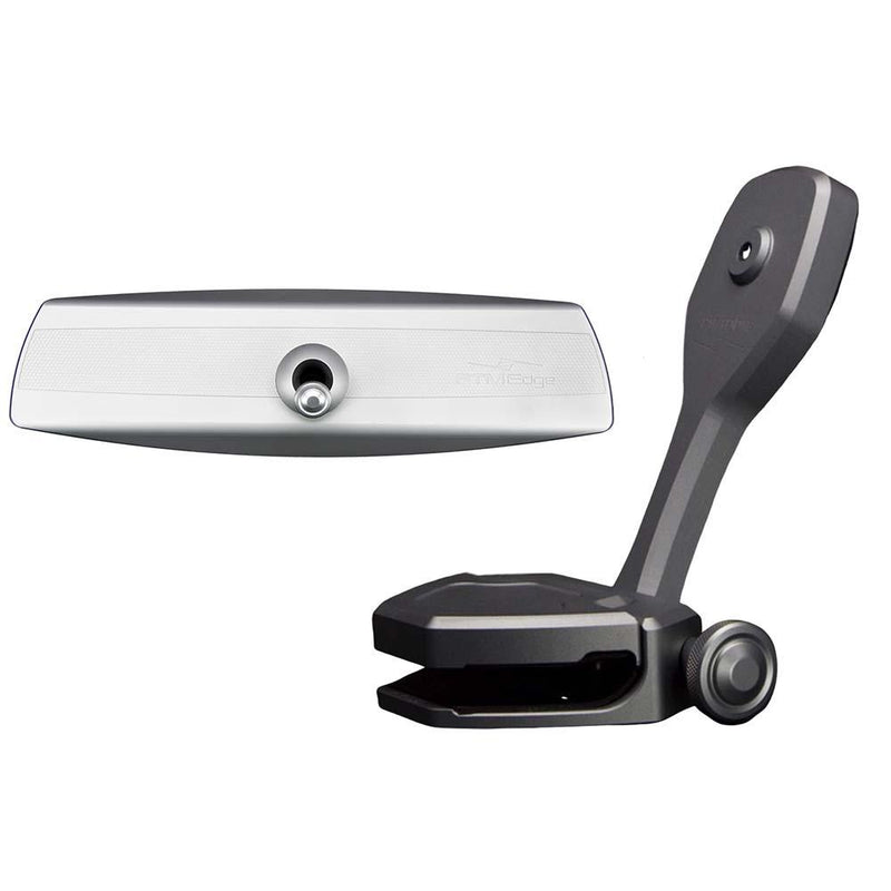 PTM Edge Mirror/Bracket Kit w/VR-140 Elite Mirror ZXR-360 (Titanium Grey) [P12848-1360TEBGR] - Wholesaler Elite LLC