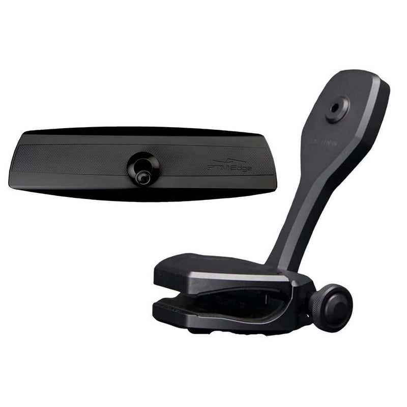 PTM Edge Mirror/Bracket Kit w/VR-140 Elite Mirror ZXR-361 (Black) [P12848-1361TEBBK] - Wholesaler Elite LLC