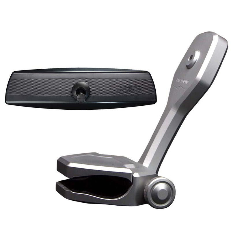 PTM Edge Mirror/Bracket Kit w/VR-140 PRO Mirror ZXR-320 (Silver) [P12848-2320TEBCL] - Wholesaler Elite LLC