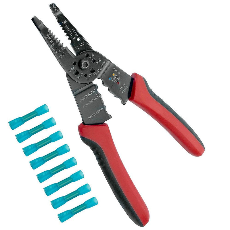 T-H Marine Heat Shrink Kit w/6-In-1 Wire Tool Connectors [BE-EL-31643-DP] - Wholesaler Elite LLC