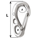 Wichard 3" HR Safety Snap Hook - 75mm [02381] - Wholesaler Elite LLC