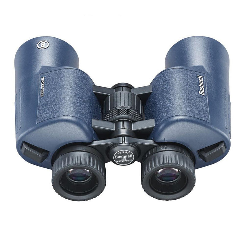 Bushnell 8x42mm H2O Binocular - Dark Blue Porro WP/FP Twist Up Eyecups [134218R] - Wholesaler Elite LLC