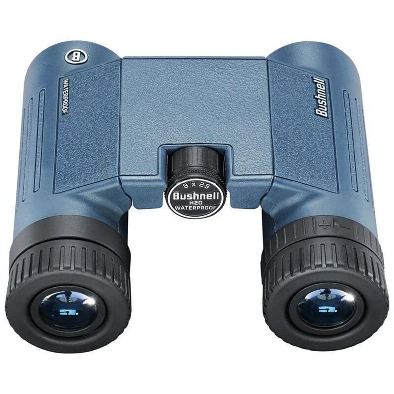 Bushnell 8x25mm H2O Binocular - Dark Blue Roof WP/FP Twist Up Eyecups [138005R] - Wholesaler Elite LLC