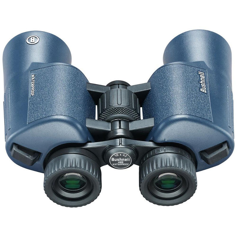 Bushnell 12x42mm H2O Binocular - Dark Blue Porro WP/FP Twist Up Eyecups [134212R] - Wholesaler Elite LLC