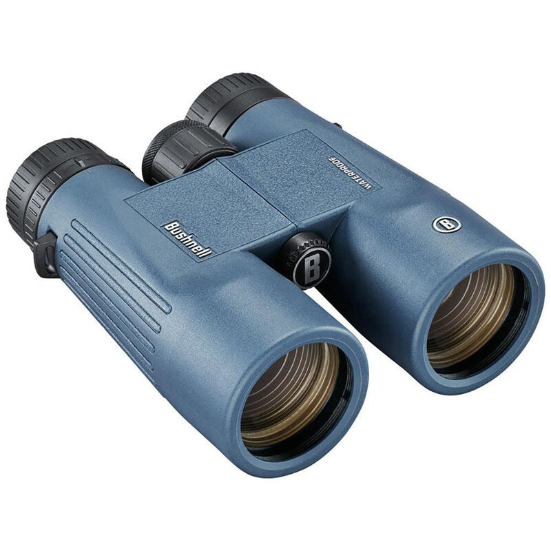 Bushnell 10x42mm H2O Binocular - Dark Blue Roof WP/FP Twist Up Eyecups [150142R] - Wholesaler Elite LLC
