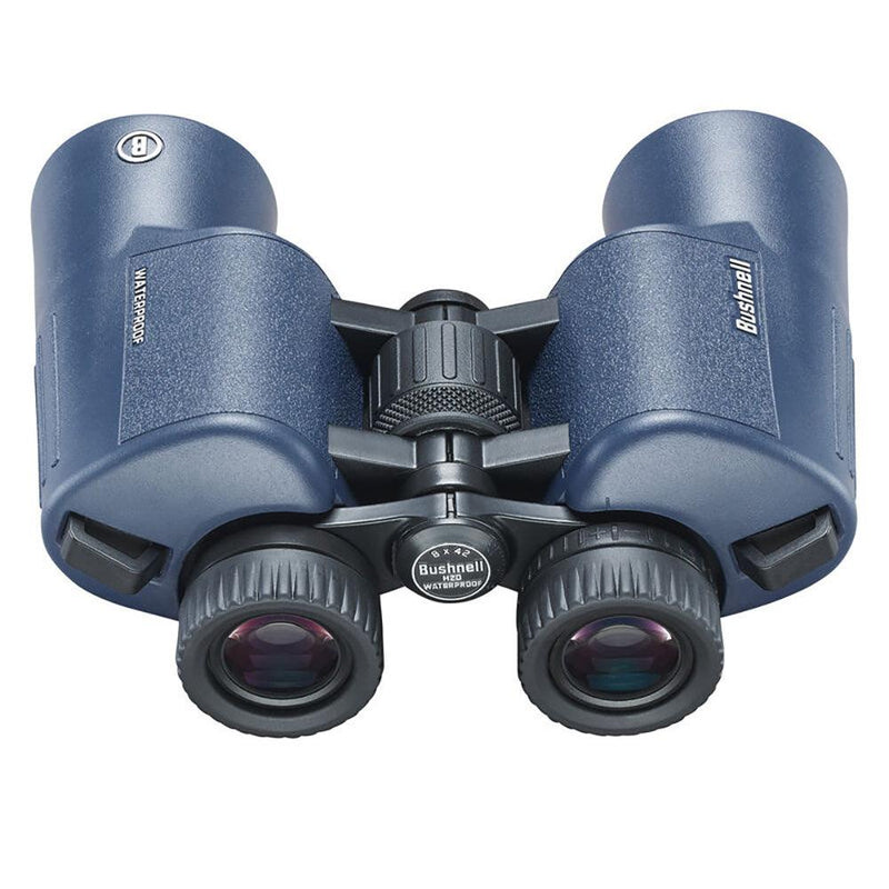 Bushnell 10x42mm H2O Binocular - Dark Blue Porro WP/FP Twist Up Eyecups [134211R] - Wholesaler Elite LLC