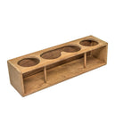 Whitecap Four Drink/Binocular Rack - Teak [62632] - Wholesaler Elite LLC