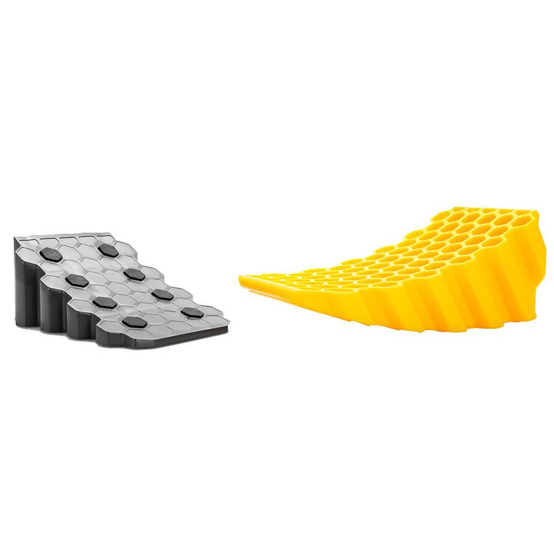 Camco Curved Leveler Wheel Chock [44423] - Wholesaler Elite LLC