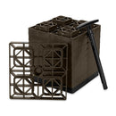 Camco FasTen Leveling Blocks w/T-Handle - 2x2 - Brown *10-Pack [44521] - Wholesaler Elite LLC