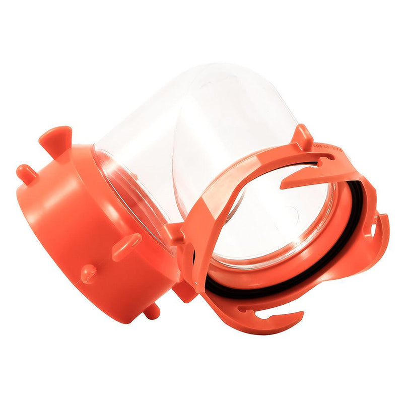 Camco RhinoFLEX 90-Degree Swivel Fitting Clear [39857] - Wholesaler Elite LLC