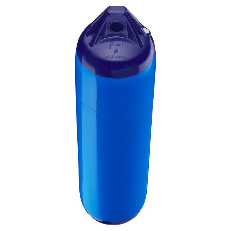 Polyform F-1 Twin Eye Fender 6" x 24" - Blue [F-1-BLUE] - Wholesaler Elite LLC