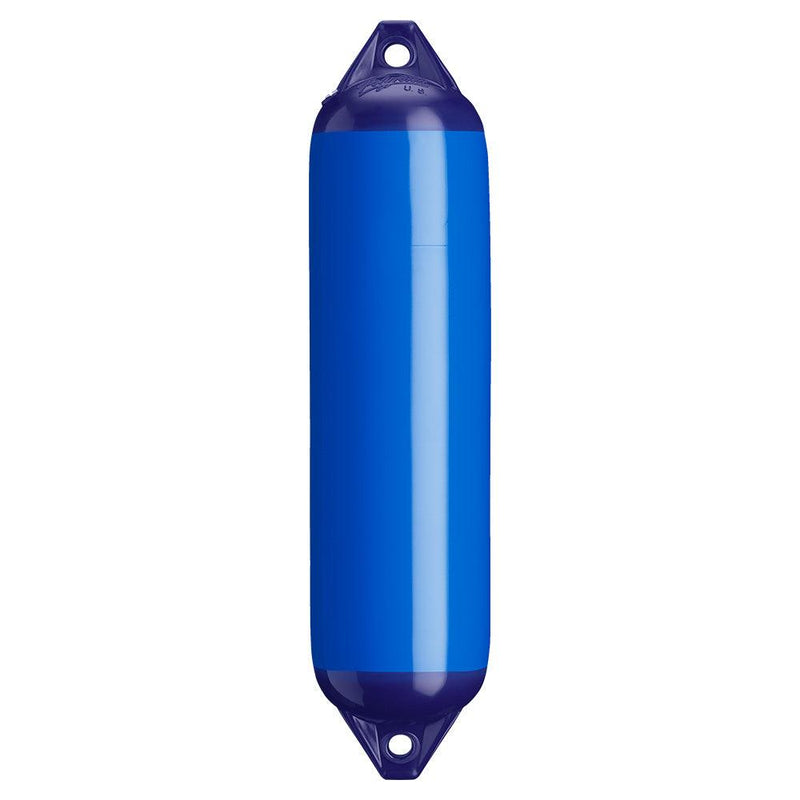 Polyform F-1 Twin Eye Fender 6" x 24" - Blue [F-1-BLUE] - Wholesaler Elite LLC