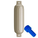 Polyform G-2 Twin Eye Fender 4.5" x 15.5" - Sand w/Adapter [G-2-SAND] - Wholesaler Elite LLC