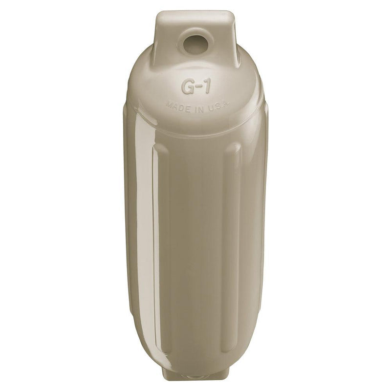 Polyform G-1 Twin Eye Fender 3.5" x 12.8" - Sand [G-1-SANDWO] - Wholesaler Elite LLC
