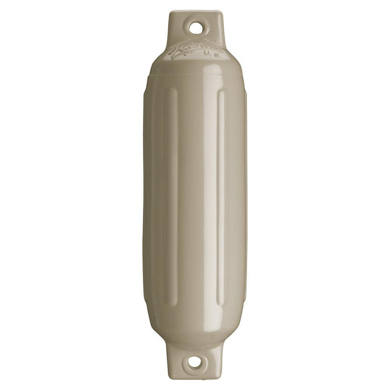 Polyform G-1 Twin Eye Fender 3.5" x 12.8" - Sand [G-1-SANDWO] - Wholesaler Elite LLC