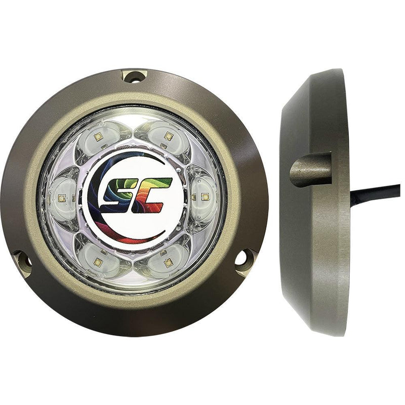 Shadow-Caster SC3 Series Underwater Light - Full-Color Change - 12-Color Standard or Unlimited Colors w/Shadow-NET [SC3-CC-ALSM] - Wholesaler Elite LLC