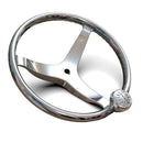 Lewmar 3 Spoke 13.5" Steering Wheel w/Power-Grip Knob [89700820] - Wholesaler Elite LLC
