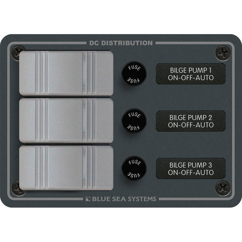 Blue Sea 8665 Contura 3 Bilge Pump Control Panel [8665] - Wholesaler Elite LLC