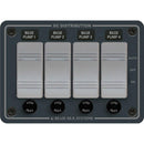 Blue Sea 8666 Contura 4 Bilge Pump Control Panel [8666] - Wholesaler Elite LLC