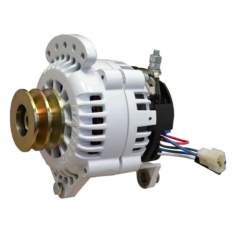 Balmar Alternator 150 AMP 12V 4" Dual Foot Saddle Dual Pulley w/Isolated Ground [604-150-DV] - Wholesaler Elite LLC