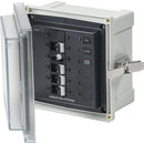 Blue Sea 3128 - SMS Panel Enclosure w/ELCI (30A) 3 Branch (15A) - 120V AC [3128] - Wholesaler Elite LLC