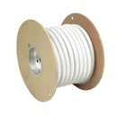 Pacer white 2 AWG marine battery cable 50 foot spool