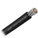 Pacer black 1/0 AWG marine battery cable sold by the foot