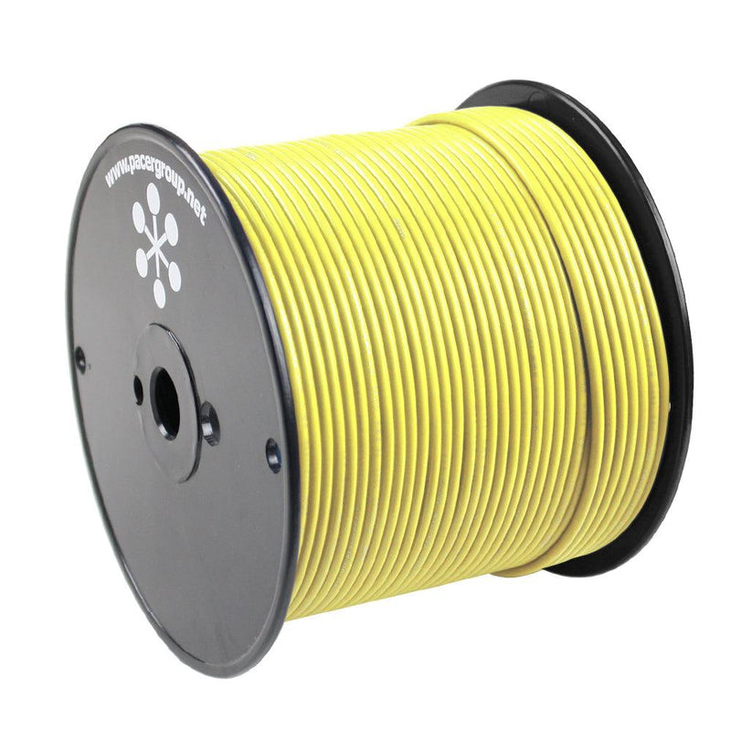 Pacer Yellow 14 AWG Primary Wire - 500 [WUL14YL-500] - Wholesaler Elite LLC