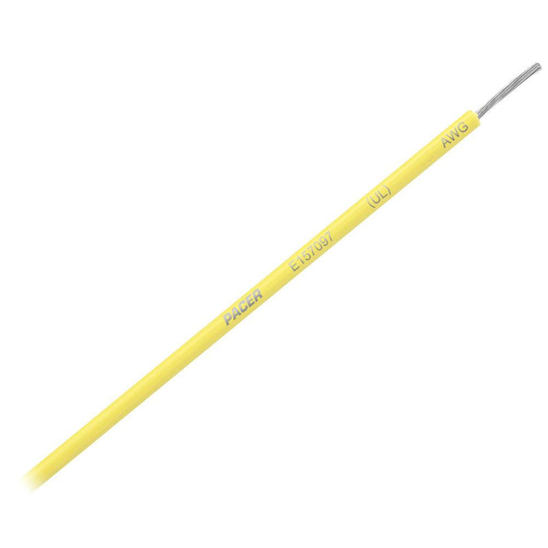 Pacer Yellow 10 AWG Primary Wire - 8 [WUL10YL-8] - Wholesaler Elite LLC