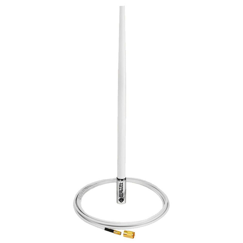 Digital Antenna 4 VHF/AIS White Antenna w/15 Cable [594-MW] - Wholesaler Elite LLC