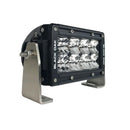 Black Oak Pro Series Double Row Flood 4" Light Bar - Black [4F-D5OS] - Wholesaler Elite LLC