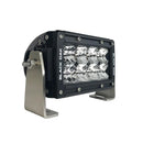 Black Oak Pro Series Double Row Spot 4" Light Bar - Black [4S-D5OS] - Wholesaler Elite LLC