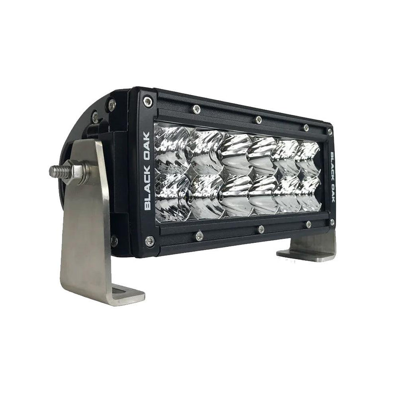 Black Oak Pro Series Double Row Combo 6" Light Bar - Black [6C-D5OS] - Wholesaler Elite LLC