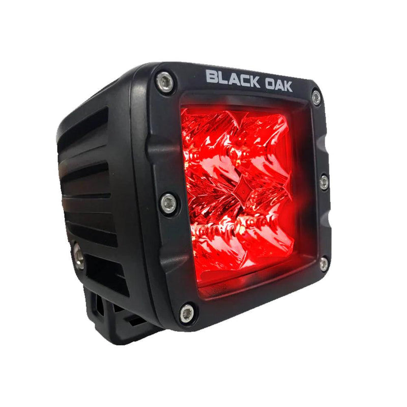 Black Oak Red Predator Hunting 2" Flood Pod - Black [2R-POD3OS] - Wholesaler Elite LLC