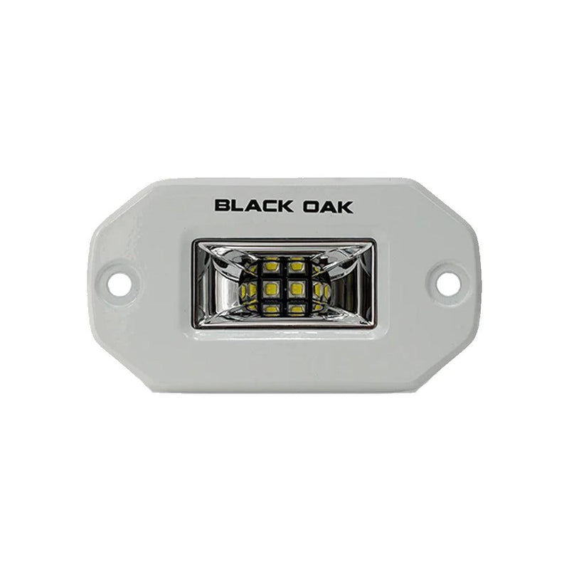 Black Oak Pro Series 2" Flush Mounted Scene Light - White [2FSL-SRPOD10CR] - Wholesaler Elite LLC